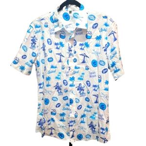 Captain Morgan Casual Men's Button Down Shirt